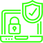 Bitsi Icono Seguridad Verde